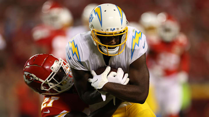 Mike Williams, Rashad Fenton, Los Angeles Chargers, Kansas City Chiefs