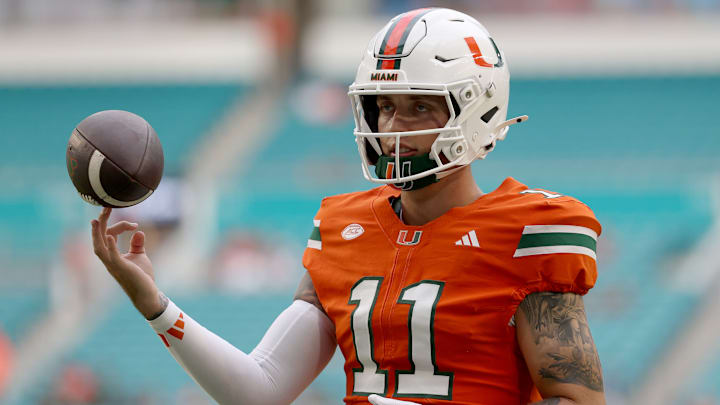 Carson Beck, Bethune-Cookman v Miami
