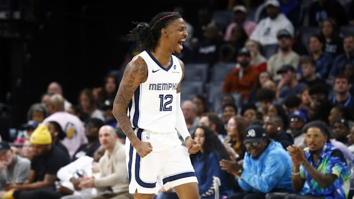Memphis Grizzlies guard Ja Morant.