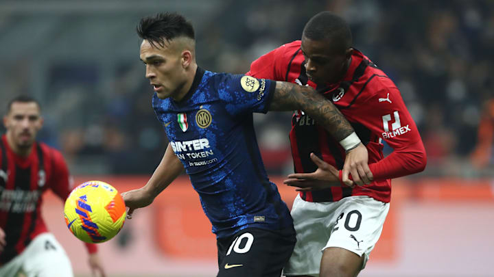 Lautaro Martinez e Pierre Kalulu