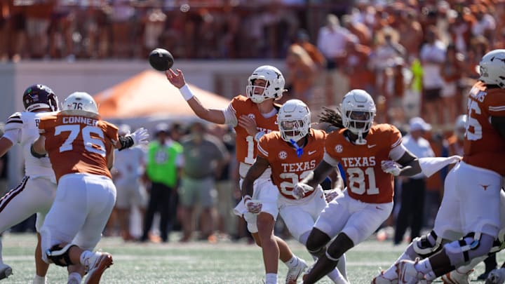 Arch Manning, Texas football