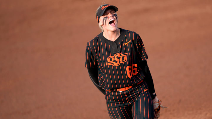 Oklahoma State Cowgirls pitcher Ruby Meylan.