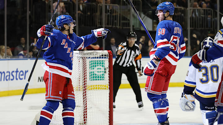 St Louis Blues v New York Rangers
