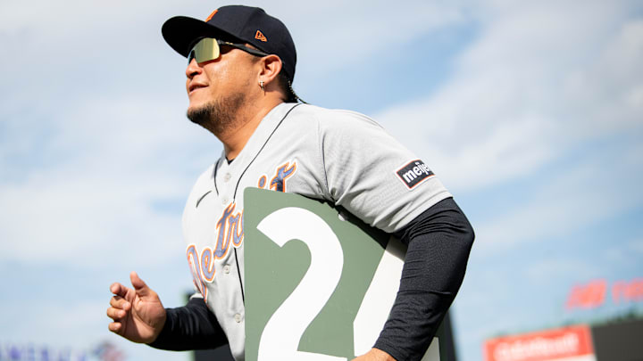 Miguel Cabrera fue ovacionado por la afición de Boston este fin de semana 