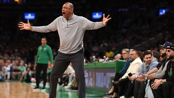 Philadelphia 76ers v Boston Celtics - Game One