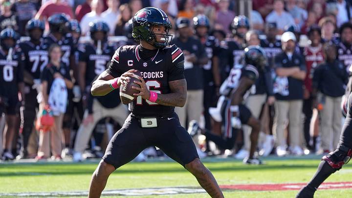 South Carolina Gamecocks quarterback LaNorris Sellers.