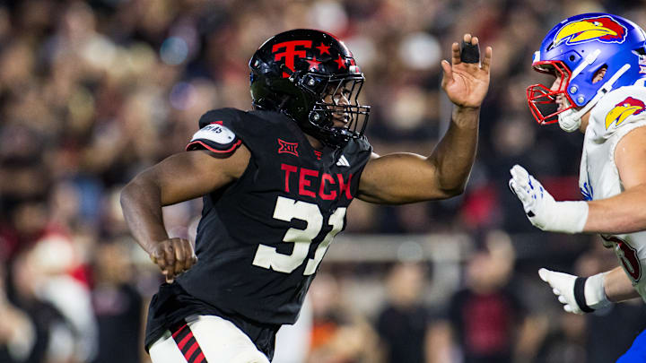 Texas Tech defender David Bailey