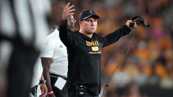 Arizona State head coach Kenny Dillingham apologized for the public postgame criticism of his kicker following the 10-point loss to Cincinnati on Saturday afternoon.