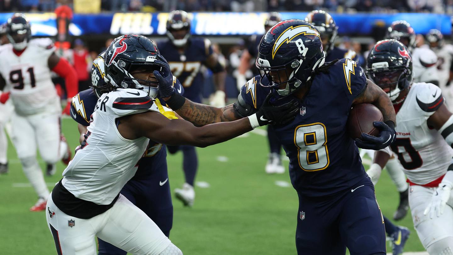 ESPN makes encouraging bold prediction for Chargers' Omarion Hampton vs. Patriots