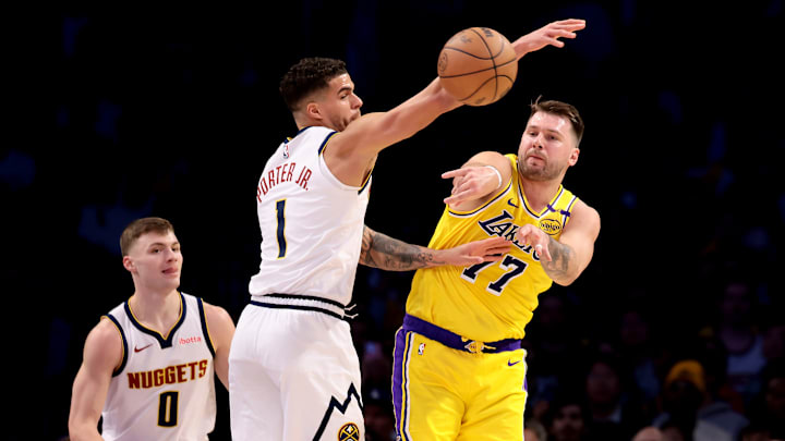The Lakers beat the Nuggets in their most recent meeting, a result that could have big implications on both teams' playoff seeding