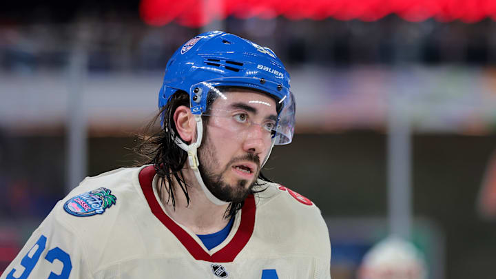 Mika Zibanejad turned back the clock against the Panthers Friday.