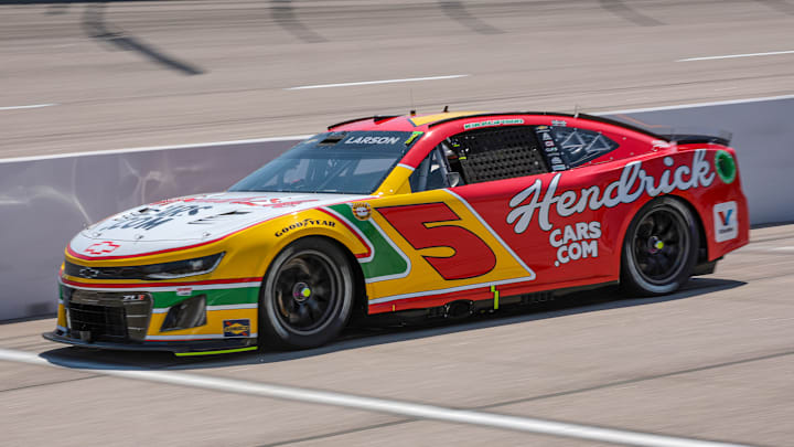 Kyle Larson, Hendrick Motorsports, Goodyear 400, Darlington Raceway, NASCAR