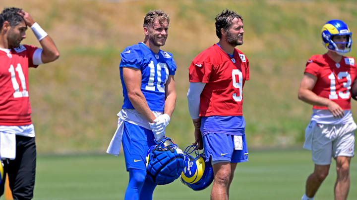 Los Angeles Rams Minicamp, Jimmy Garoppolo, Cooper Kupp, Matthew Stafford, Stetson Bennett