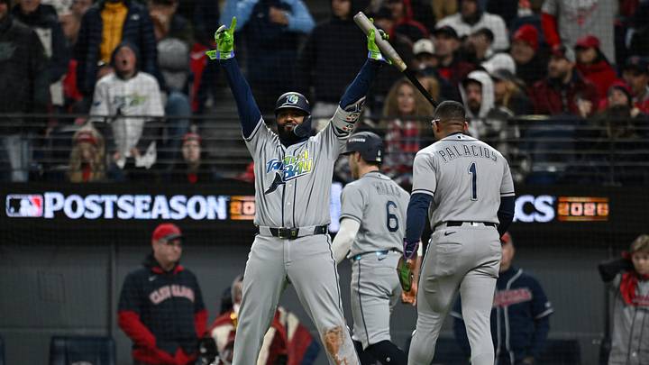 Junior Caminero and the Tampa Bay Rays’ offense finally broke through in Game 4 of the ALCS. Junior Caminero and the Tampa Bay Rays’ offense finally broke through in Game 4 of the ALCS.