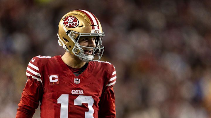 San Francisco 49ers quarterback Brock Purdy (13)