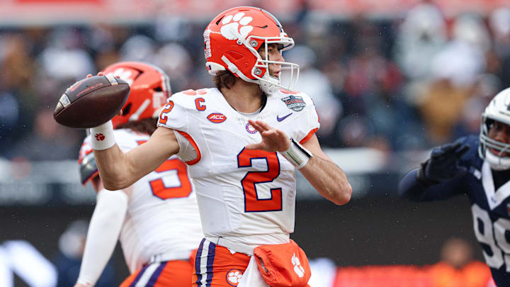Three Clemson Tigers take the Shrine Bowl stage, showcasing their skills with NFL scouts watching and draft stock on the line. Three Clemson Tigers take the Shrine Bowl stage, showcasing their skills with NFL scouts watching and draft stock on the line.