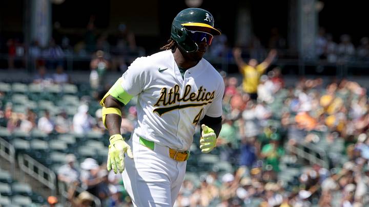 Lawrence Butler and the A's are home underdogs against the Twins.