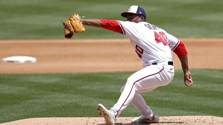 Josiah Gray has a 2.14 ERA on the road as the Nationals battle the Dodgers tonight