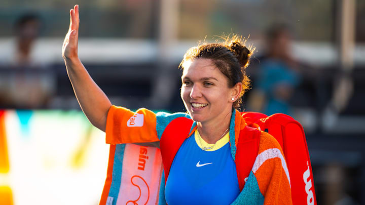 Simona Halep at the Miami Open 