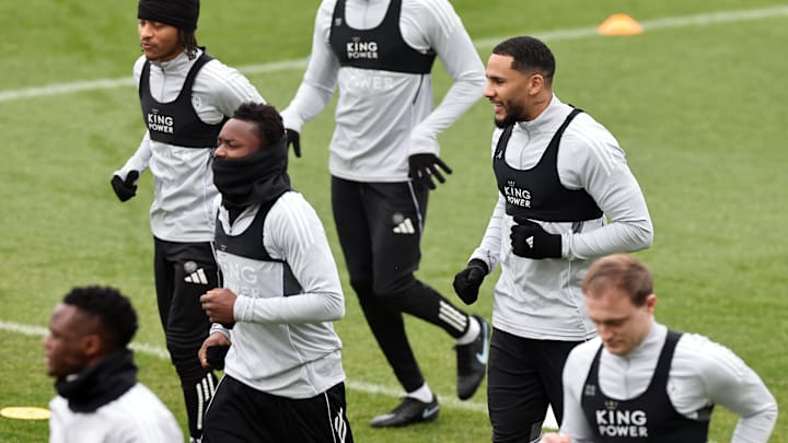 Leicester City Training & Press Conference