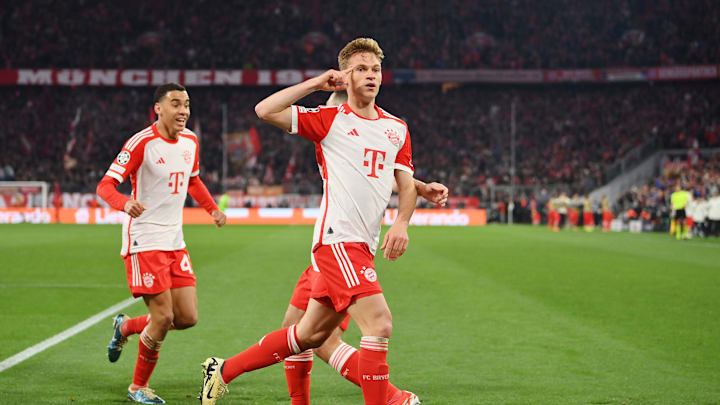 Der Siegtreffer von Joshua Kimmich in der Champions League gegen Arsenal war der Top-Moment der 2024er-Bayern Der Siegtreffer von Joshua Kimmich in der Champions League gegen Arsenal war der Top-Moment der 2024er-Bayern