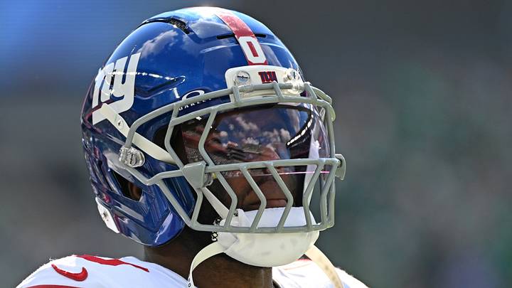New York Giants linebacker Brian Burns is dealing with a "minor issue" according to head coach John Harbaugh. New York Giants linebacker Brian Burns is dealing with a "minor issue" according to head coach John Harbaugh.