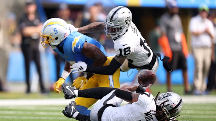 Las Vegas Raiders CB Jack Jones.