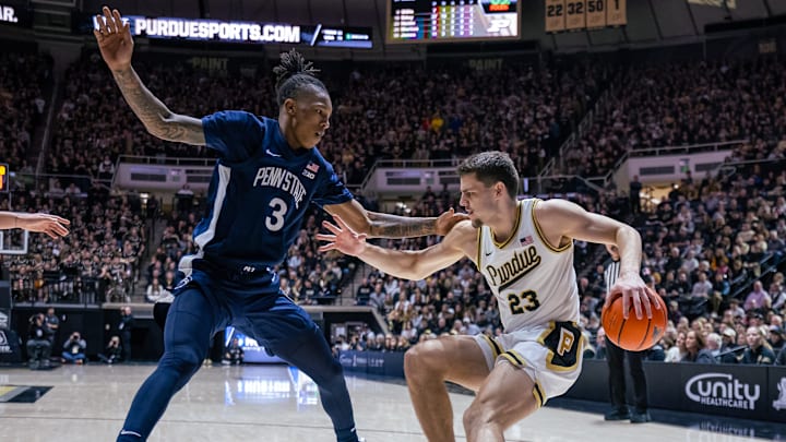 Penn State guard Nick Kern Jr., Purdue forward Camden Heide