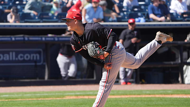 Minnesota Twins Starting Pitcher Zebby Matthews Minnesota Twins Starting Pitcher Zebby Matthews