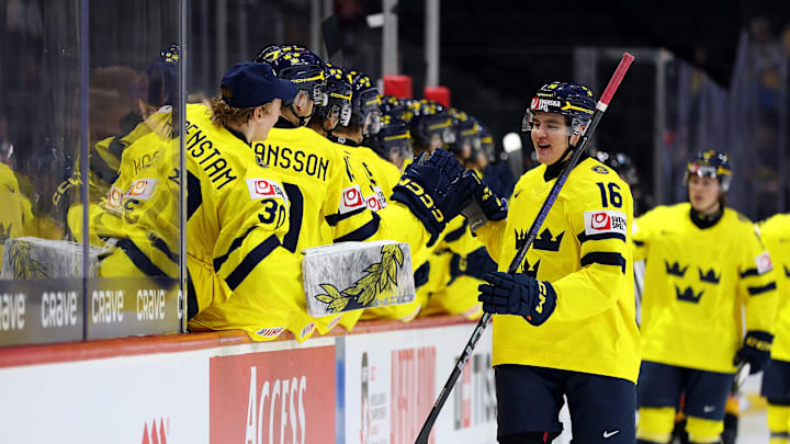 Preliminary Round - Group A, Game 11 Germany vs Sweden - 2026 IIHF World Junior Hockey Championship