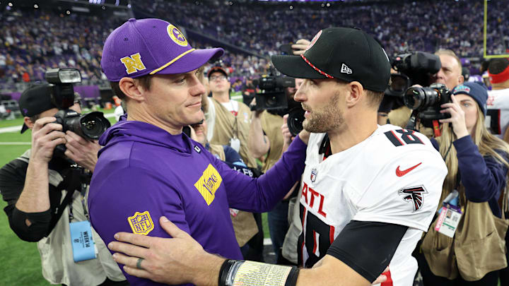 Kevin O'Connell, Kirk Cousins, Minnesota Vikings, Atlanta Falcons