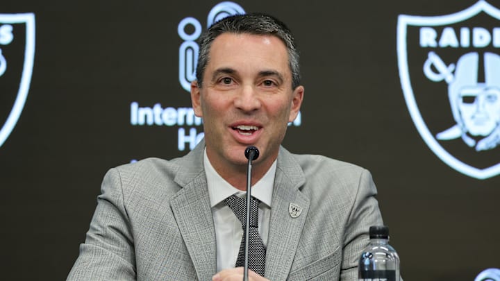 Las Vegas Raiders Introduce Antonio Pierce As Head Coach, Tom Telesco As General Manager