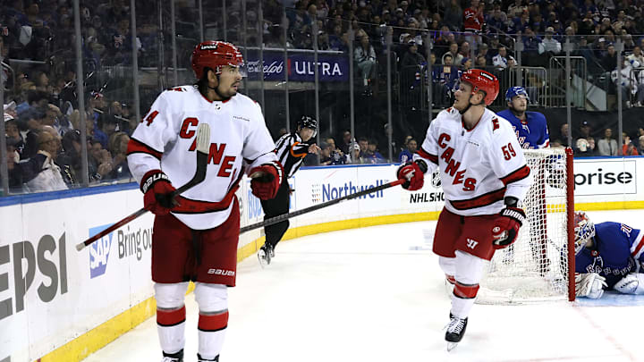 Carolina Hurricanes v New York Rangers - Game One