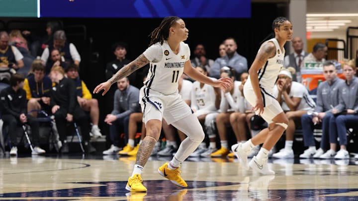 West Virginia University guard JJ Quinerly