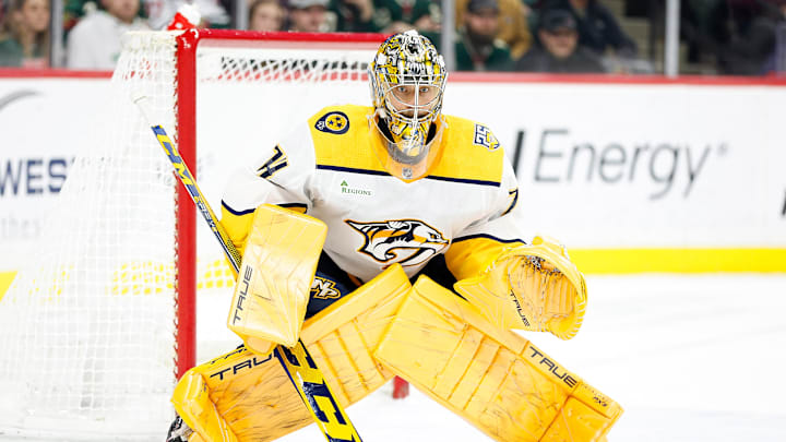 Juuse Saros #74 Nashville Predators