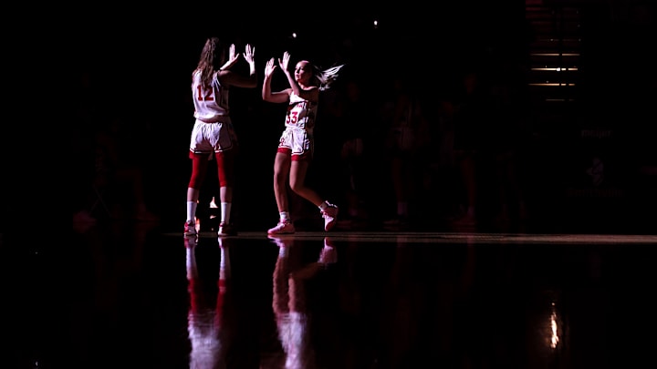 Yarden Garzon and Sydney Parrish, Indiana Women's Basketball