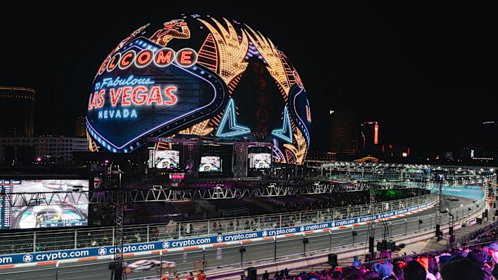 Las Vegas Sphere, Las Vegas Grand Prix Las Vegas Sphere, Las Vegas Grand Prix
