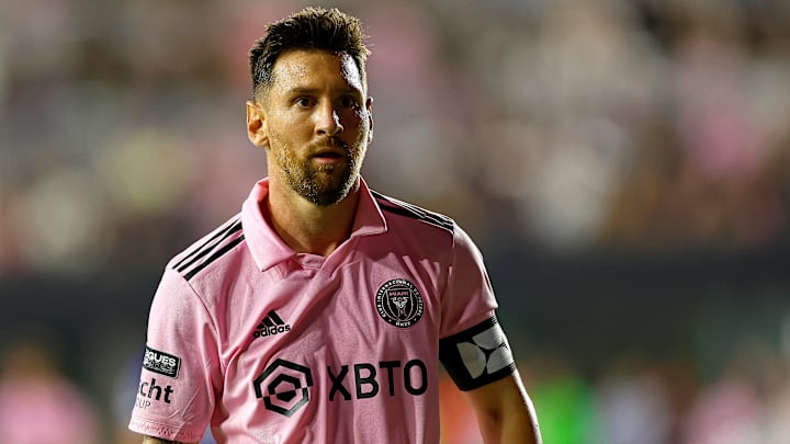 Lionel Messi sous le maillot de l'Inter Miami 