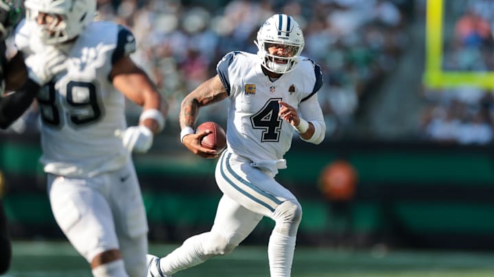 Dak Prescott is hearing MVP chants after a stellar start to the 2025 season. 