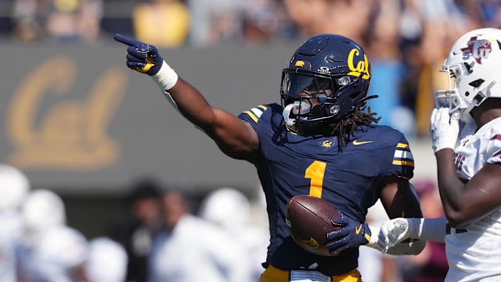 Cal running back Kendrick Raphael