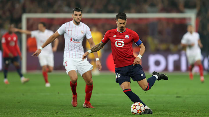 Jose Fonte, joueur du LOSC. Jose Fonte, joueur du LOSC.