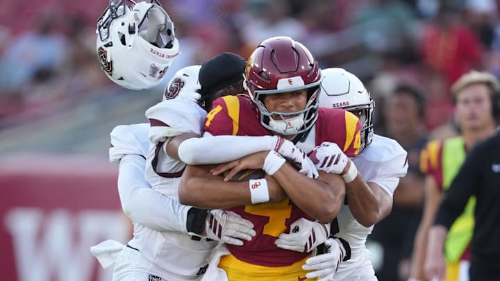 One talented freshman QB is considering hitting the portal despite some support from ESPN's Louis Riddick.