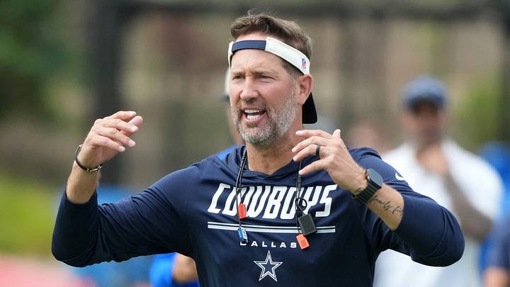 Dallas Cowboys head coach Brian Schottenheimer Dallas Cowboys head coach Brian Schottenheimer
