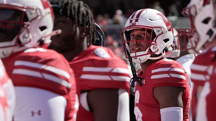 Wisconsin cornerback Xavier Lucas (6) is shown during the first quarter of their game against South Dakota Saturday, September 7 , 2024 at Camp Randall Stadium in Madison, Wisconsin.Mark Hoffman/Milwaukee Journal Sentinel