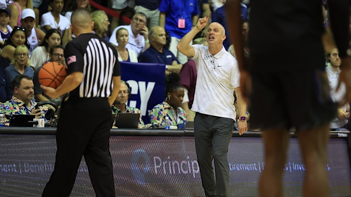 Hurley and UConn lost to Memphis in overtime in the opening round of the 2024 Maui Invitational. 