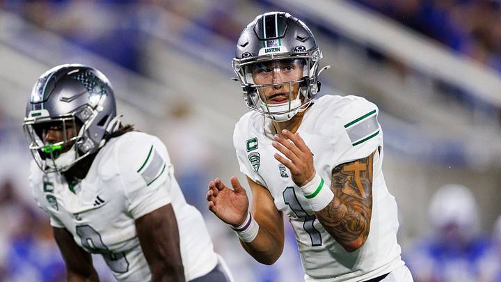 Eastern Michigan is favored against Sacramento State in Week 0 of the college football season.