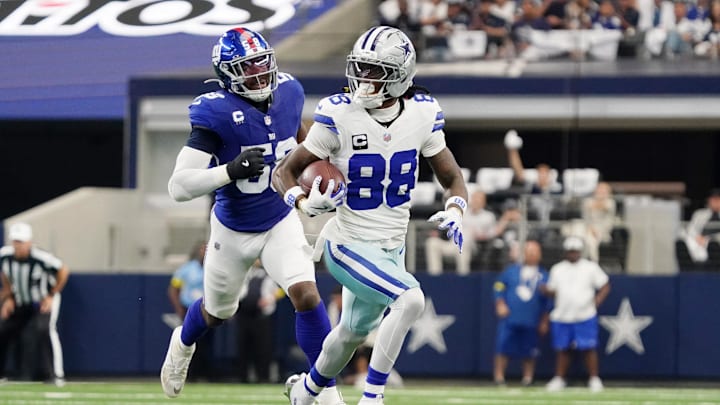 Dallas Cowboys wide receiver CeeDee Lamb.