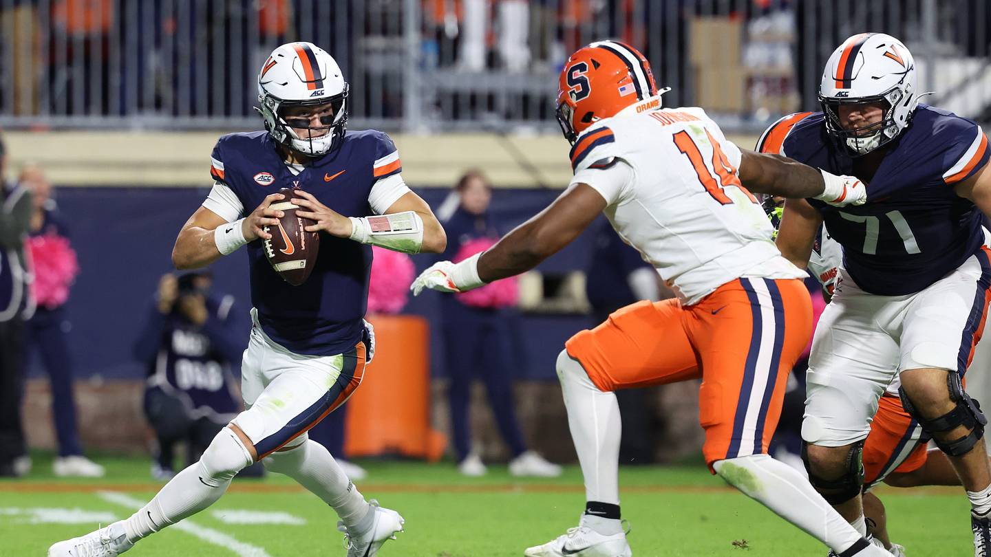 Virginia Football Releases Depth Chart For Upcoming Matchup vs SMU