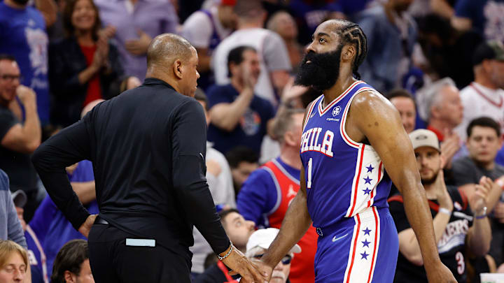 Rivers celebró la victoria de los 76ers ante los Raptors