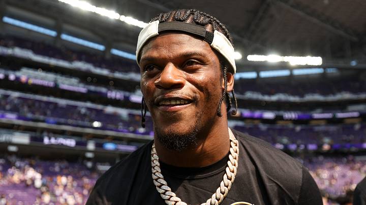 Baltimore Ravens quarterback Lamar Jackson 